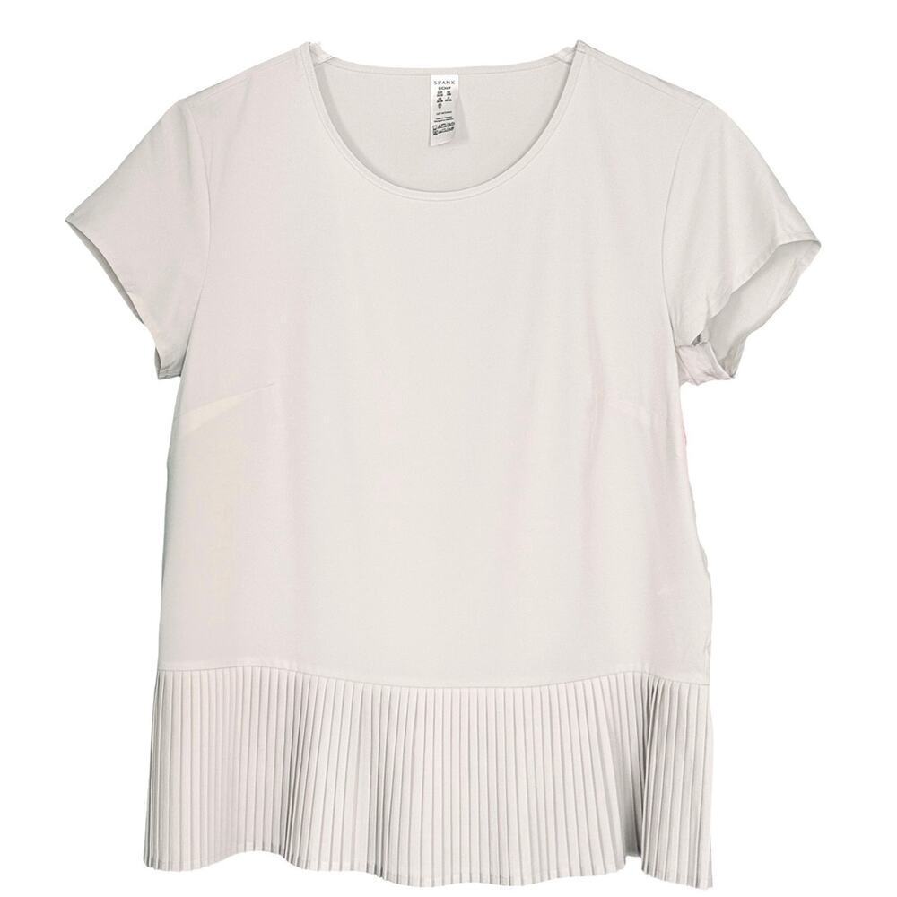 SPANX Yes, Pleats! T-Shirt UPF 50 XS